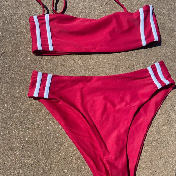 RED BIKINI SET ZAFUL - Picture 3 of 3